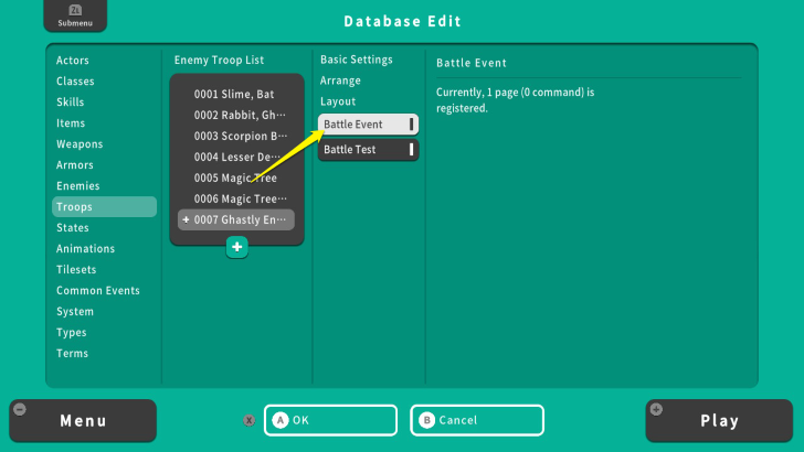 RPG MAKER WITH Battle Event