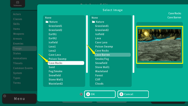 RPG MAKER WITH Align Background