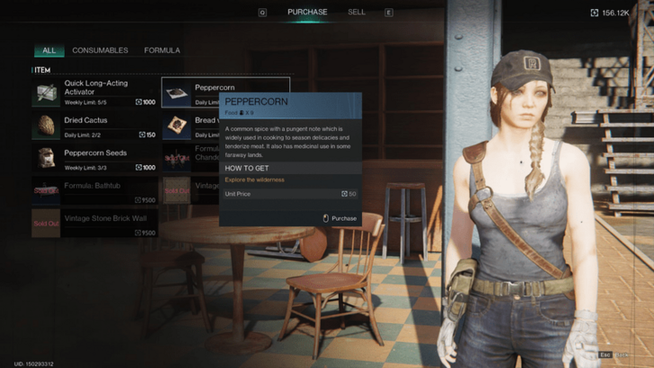 Once Human - How to Get Peppercorn