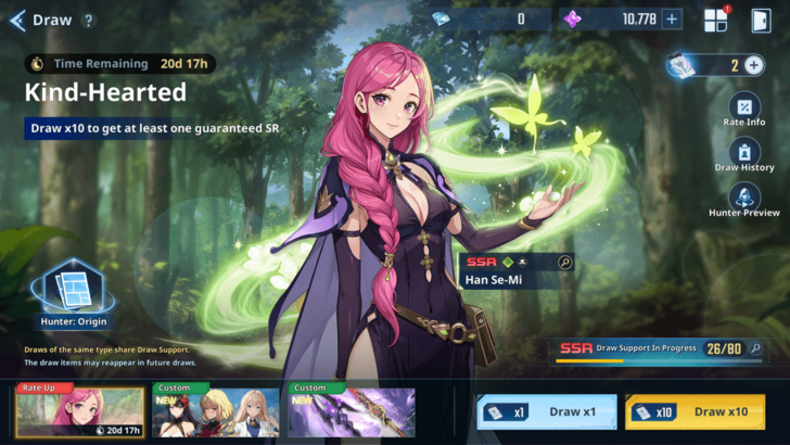 Han Se-Mi Draw Banner