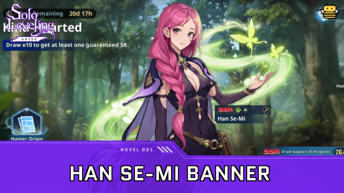 Solo Leveling Arise Han Se-Mi Banner