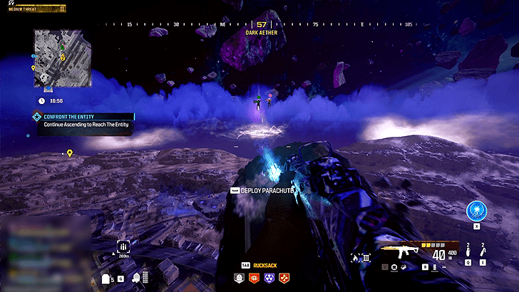 Use the Teleporter at the End