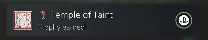 Black Myth Wukong - Temple of Taint Trophy