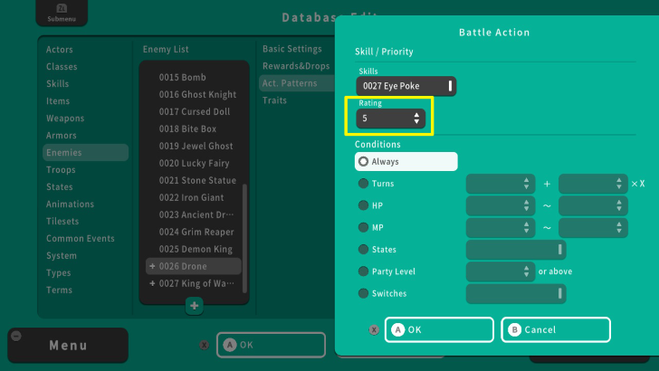 RPG MAKER WITH Eyepoke Rating