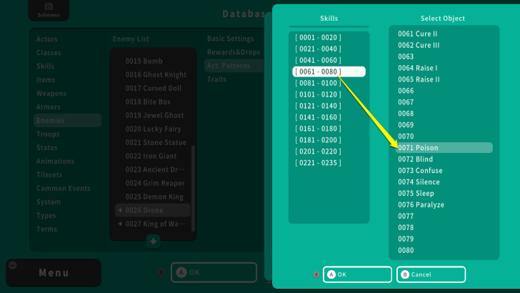 RPG MAKER WITH Poison Skill