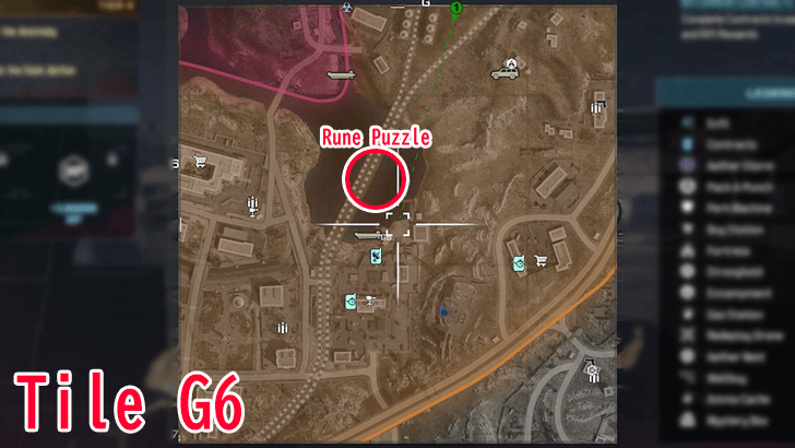 Rune Puzzle in G6