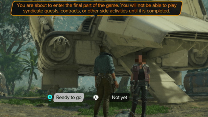Star Wars Outlaws Disables Side Content