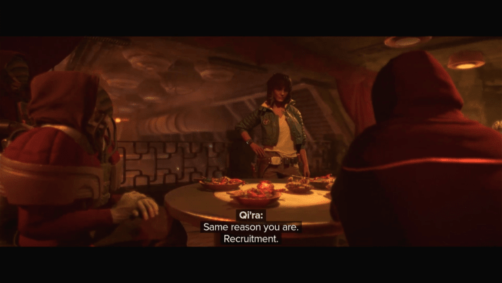 Talk to Krisk in Domak Refectory