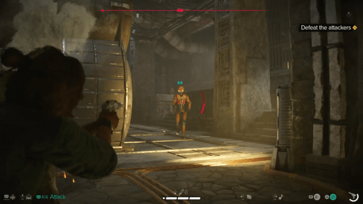 Leave the Area and Defeat the Attackers