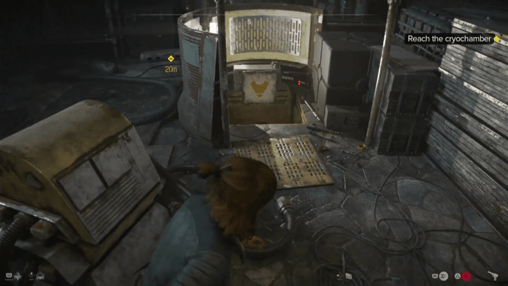 Reach the Cryochamber and Secure it