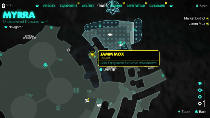 Star Wars Outlaws - Jamm Mox Map Location