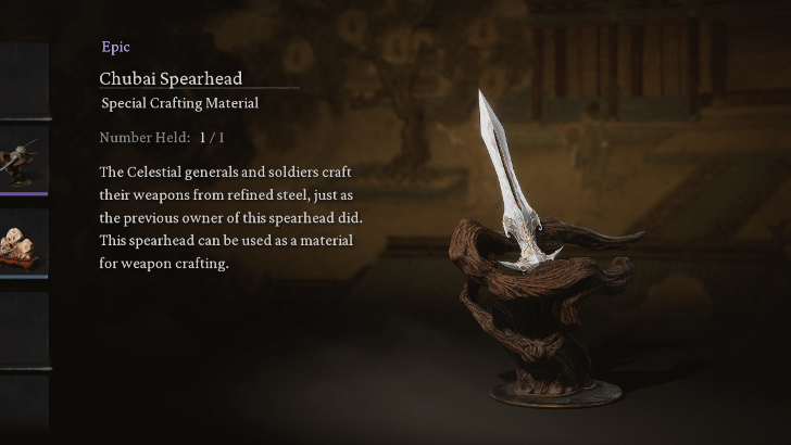 Black Myth Wukong - Chubai Spearhead