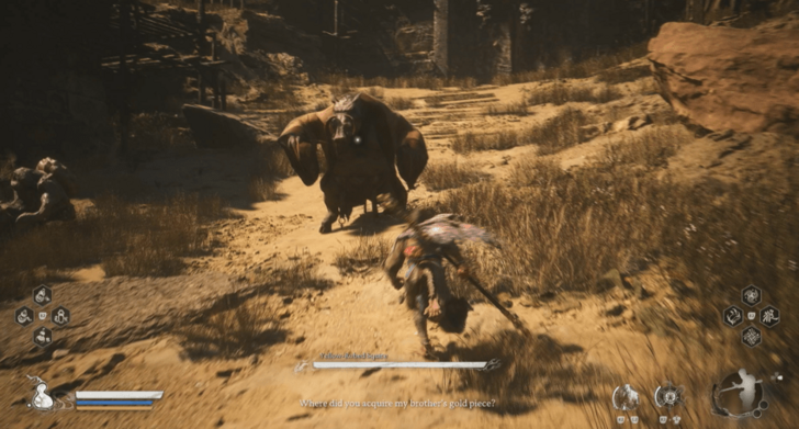 Black Myth Wukong - Fight the Yellow-Robed Squire