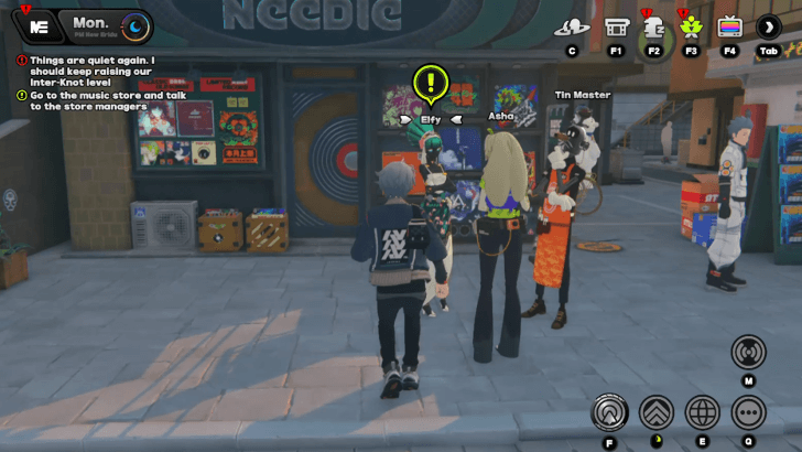 Quest 3 - Go to the Music Store and Talk to the Store Managers