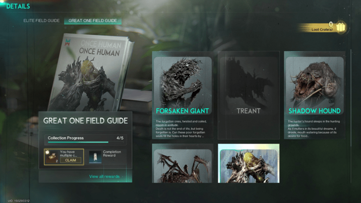 Once Human - Spot it Secure It Event Field Guide