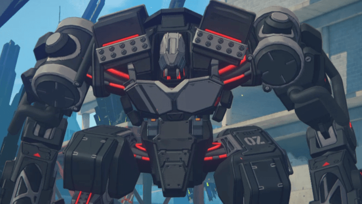 How to Beat 1 - Large Security Mech is Weak to Electric