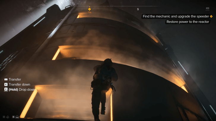 Star Wars Outlaws Restore Power to the Reactor