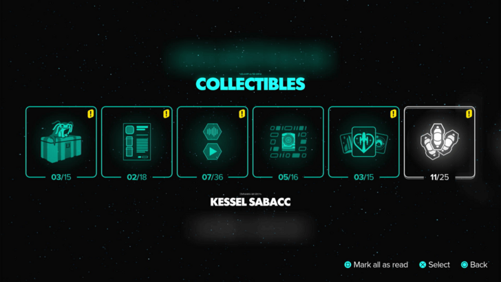 Star Wars Outlaws Collectibles