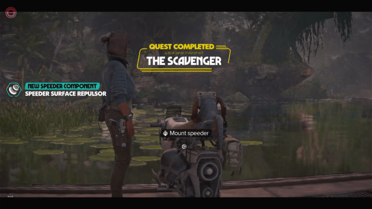 Complete the Scavenger Quest