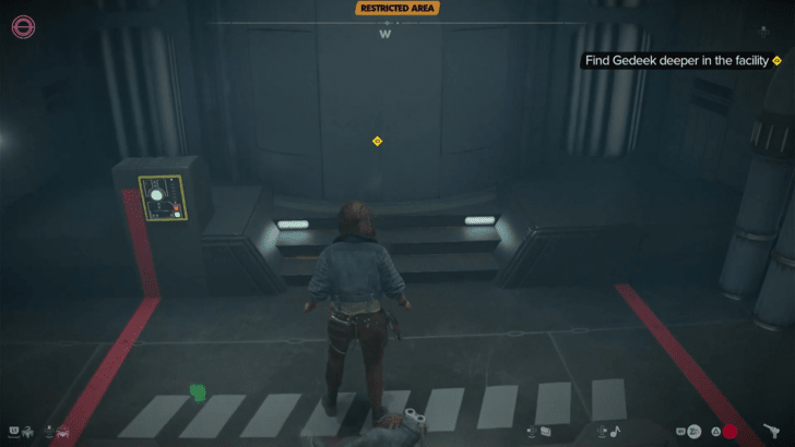 Find Gedeek in the Imperial Base