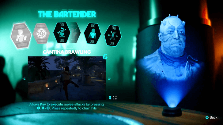 Star Wars Outlaws - Bram The Bartender Abilities