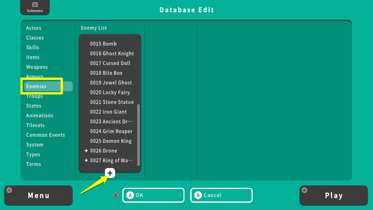 RPG MAKER WITH Enemies