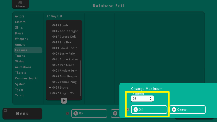 RPG MAKER WITH Maximum Enemies