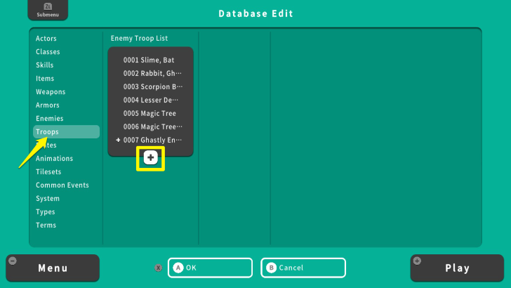 RPG MAKER WITH Add Troops