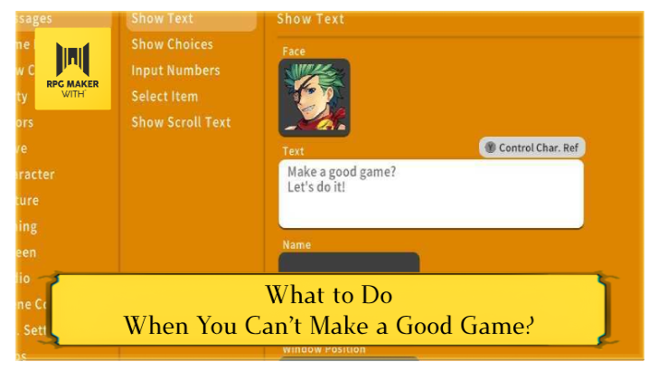 What to do when you can