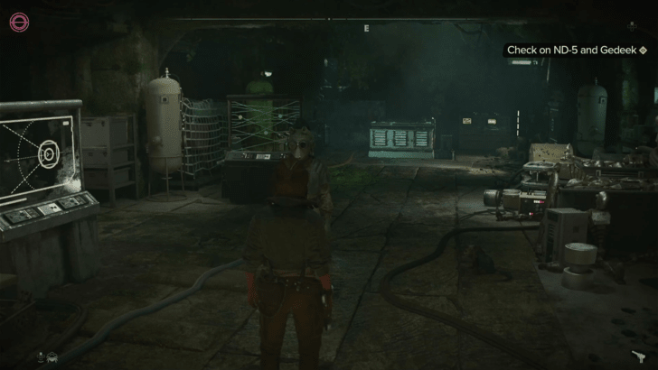 Check on ND-5 and Leave the Base