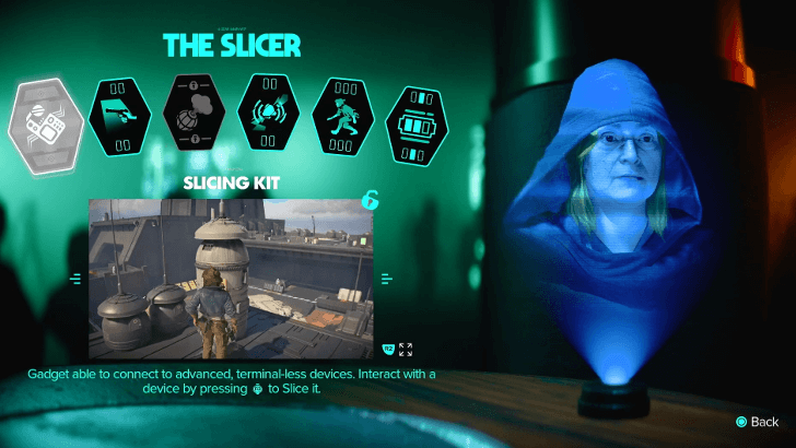 Star Wars Outlaws The Slicer Menu Screen