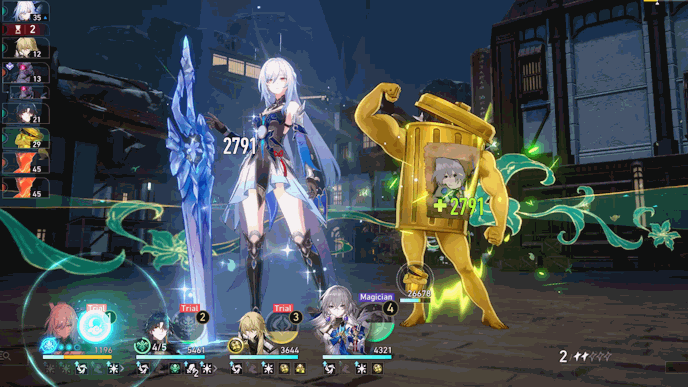 Honkai Star Rail - Responsible Minican Day 4 - Use Bronya Skill on Jingliu