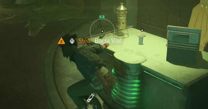 Press the R3 button to Steal