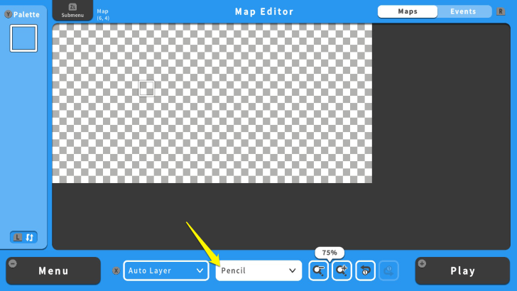 RPG MAKER WITH Pencil Tool