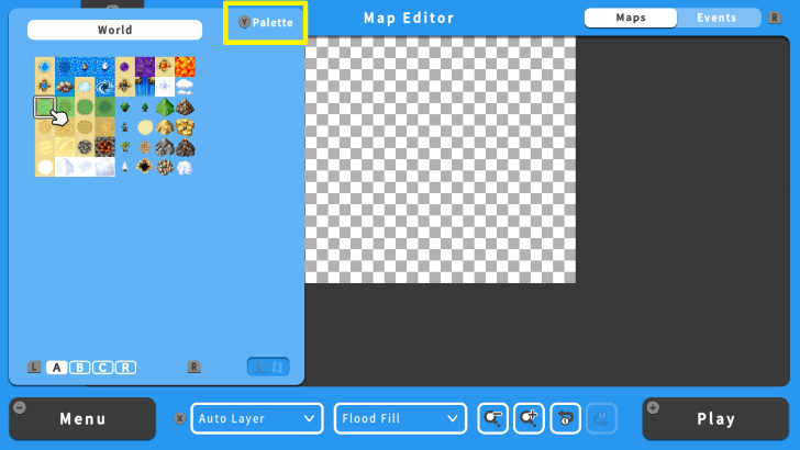 RPG MAKER WITH Palette