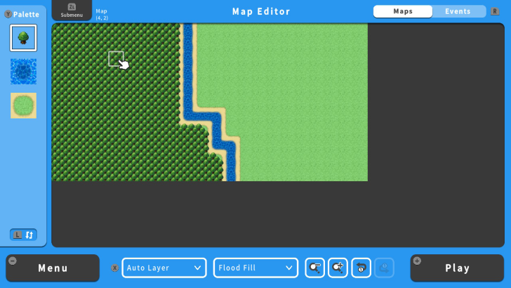 RPG MAKER WITH Map Trees