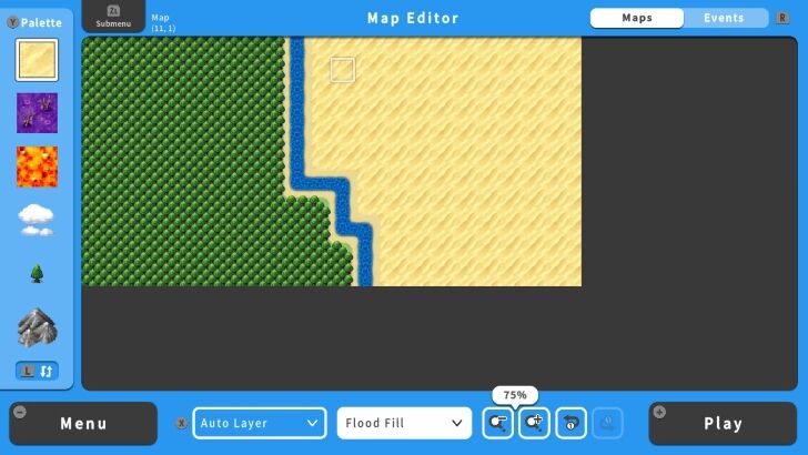 RPG MAKER WITH Flood Tool