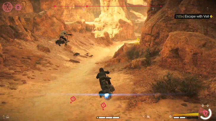 Star Wars Outlaws Escape with Vail