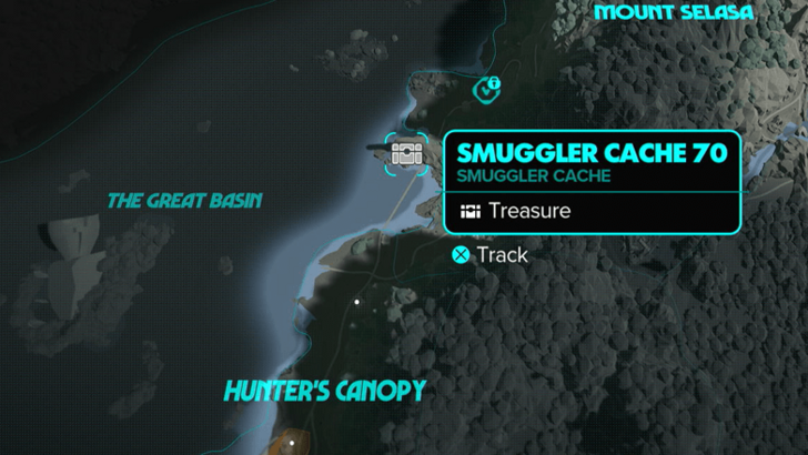 Star Wars Outlaws Smuggler Cache 70 Map