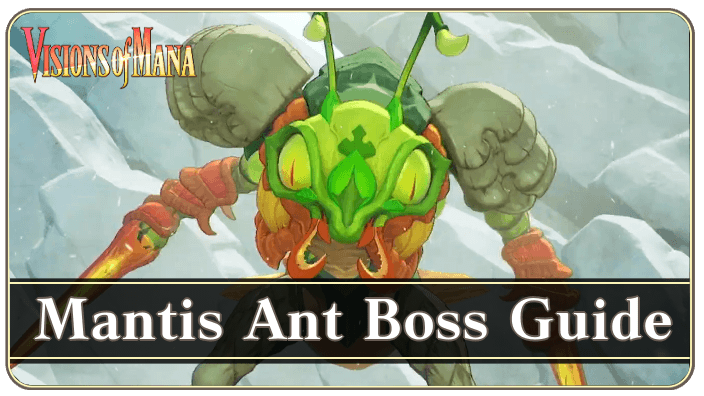 Mantis Ant Boss Guide Banner