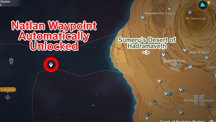 Genshin - Natlan Waypoint