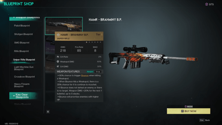 Once Human - HAMR Brahminy Best Sniper Rifle