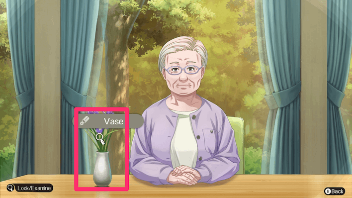 Emio Chapter 3 Vase Purple Flowers