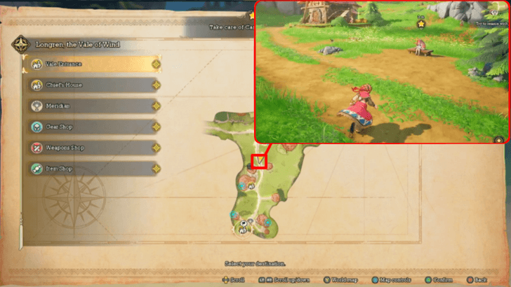 Where Are You Shiriu location