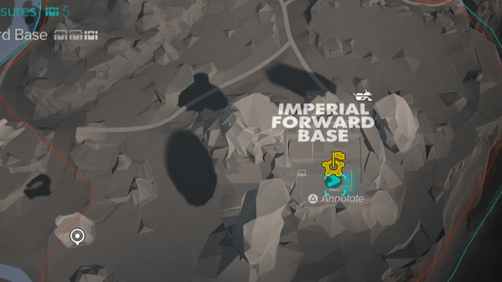 Star Wars Outlaws - Imperial Forward Base Treasure 1