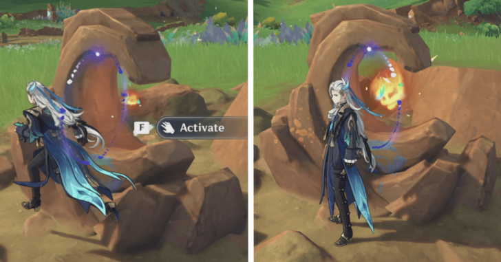 Genshin Impact - Activate Everflame Seeds