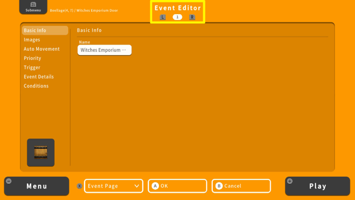 RPG MAKER WITH Event Editor