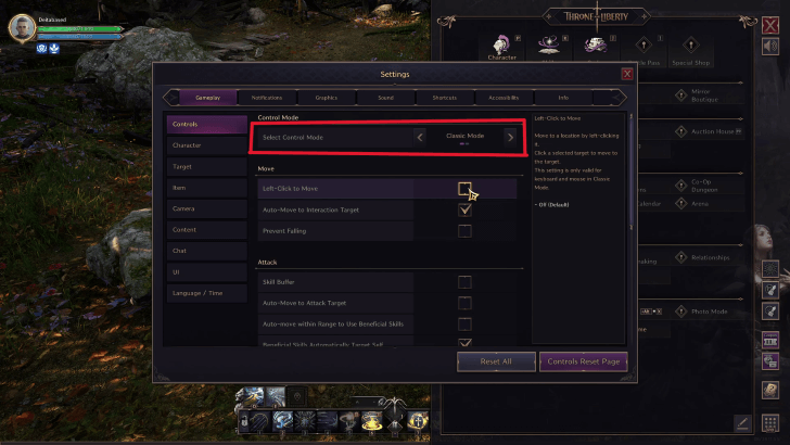 Throne and Liberty - Camera Settings