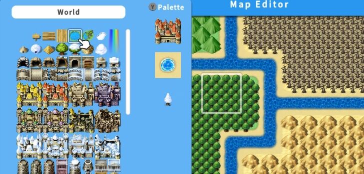 RPG MAKER WITH Palette