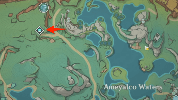 Genshin Impact - Artifact Domain Map Location